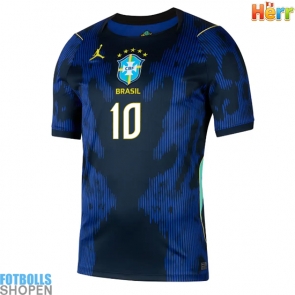 Billiga Brasilien Vinicius Junior #10 Bortatröja VM 2026 Kortärmad